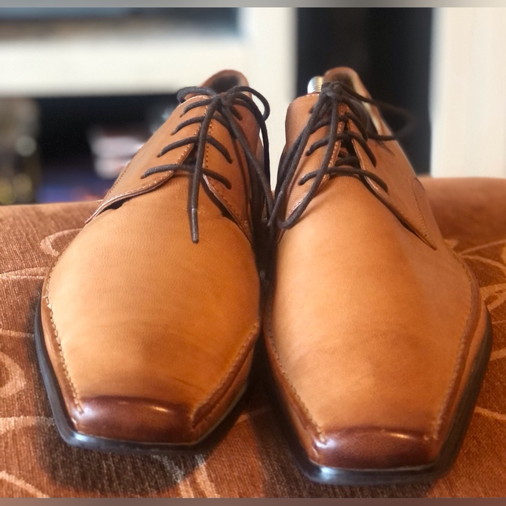 BELMONDO Leather Dress Shoes